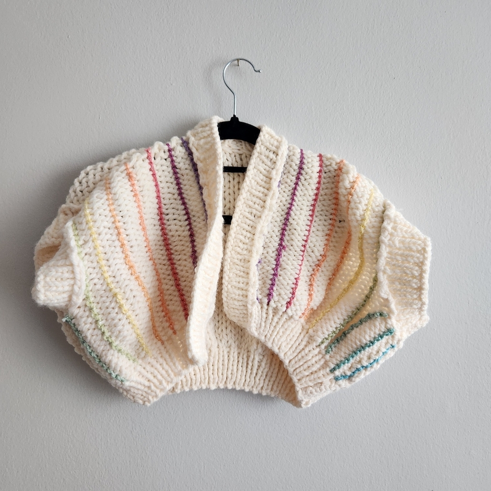 Multicolor bolero
